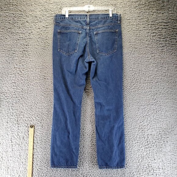 Old Navy Jeans Mens 38X32 Blue Straight Fit Denim Classic Comfortable - Picture 10 of 11